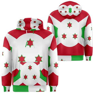 Sweat-shirts personnalisés en coton et polyester avec impression graphique sur toute la surface, effet délavé, sublimation - Product Image 2