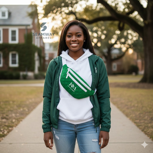 กระเป๋าคาดเอว Iota Phi Lambda Sorority กระเป๋าคาดเอวลำลอง กระเป๋าคาดเอวแบบสะพายข้างสุดอินเทรนด์ กระเป๋าคาดเอวแบบปรับได้ กระเป๋าคาดเอวสำหรับเดินทาง - Product Image 4