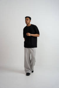 T-shirt Oversize Premium de Luxe Streetwear 300 GSM 100% Coton Lourd Vierge Prêt à Expédier Vente en Gros - Product Image 2