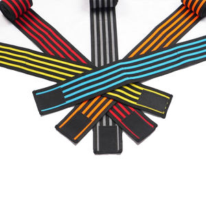 Vendas de Rodilla Delgadas de Spandex y Nailon Premium con Cierre de Gancho y Bucle para Gimnasio, Levantamiento de Pesas, Cross Training, CrossFit, Sentadillas - Profesional - Product Image 6