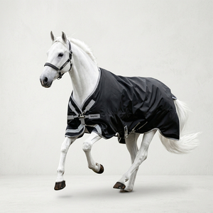 Manta para Caballo Impermeable de Alta Calidad, Ligera y Transpirable, 1200D Ripstop, Cubierta para Lluvia, para Exteriores - Product Image 1