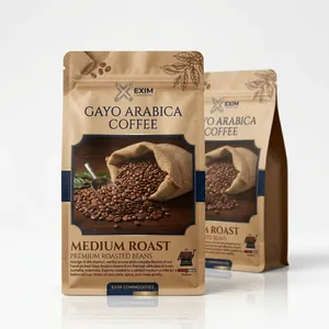 Granos de Café Arábica Tostados Gayo de Aceh, Indonesia, Granos Premium de Alta Montaña para Exportación al por Mayor - Product Image 1
