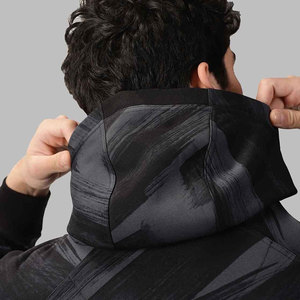 เสื้อฮู้ดดี้โอเวอร์ไซส์ผ้าคอตตอนเทอร์รี่คุณภาพสูง สไตล์สตรีทแวร์ ผ้าฟลีซหนานุ่ม ทรงหลวมไหล่ตก แบบเรียบๆ ไม่มีลาย สั่งทำได้ สำหรับผู้ชาย ฤดูหนาว ฮู้ดดี้พิมพ์ลายดิจิทัล - Product Image 4