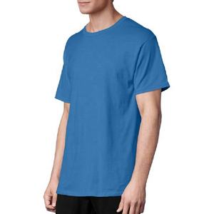 T-shirt Homme Grande Taille 100% Coton Coupe Slim Manches Longues Marque Privée Vente en Gros Été Frais Écologique Séchage Rapide Service OEM - Product Image 4