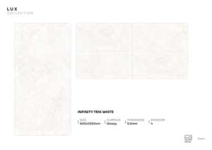 Carrelage en porcelaine brillant Grandeur Sparkle 600x1200mm 60x120cm 24x48 pouces, solution décorative de luxe à large surface - Product Image 4