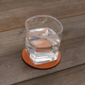 Juego de Posavasos de Cuero Ecológicos Hechos a Mano, Duraderos, Resistentes al Calor, Protección para Mesa, Regalos GLC-0062 - Product Image 3