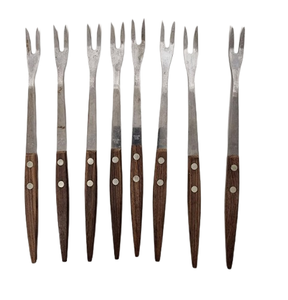 Wholesale Resin Handle Dessert Forks Home Parties <b>Flatware</b> Sets Restaurants Fork for Wedding & Parties Cafes - Product Image 3