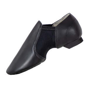 Zapatos de Baile Jazz Irlandés para Niñas, de Cuero Suave y Lona Elástica, con Tacón Bajo, Estilo Slip-On, Marca Baifa Danzo, Logotipo Personalizado, MOQ Bajo, OEM, ODM, DDP - Product Image 1