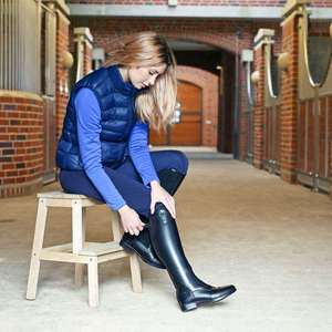 Botas Ecuestres de Cuero, Equipo Ecuestre, Botas Largas, Equipo de Montar a Caballo, Antideslizantes, Ultra Resistentes al Desgaste, Zapatos de Montar - Product Image 6