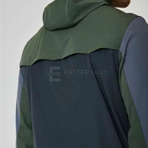 Chaqueta Deportiva Cortavientos para Hombre, Ajustada, a la Moda, con Cierre, Cómoda, para Entrenamiento - Product Image 4