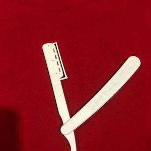 Custom Logo Clear Handle Barber Straight Razor Stainless Steel Shaving Razor <b>Men</b> Manual Shaver Folding Cutthroat Razor Single - Product Image 4