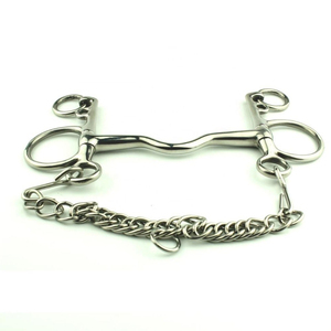 Dernier design, nouvelle muserole en acier inoxydable Pelham & Weymouth pour chevaux, équipement équestre pour service de conception OEM, muserole Pehlam fabriquée au Pakistan - Product Image 3