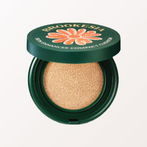 Base de maquillaje en cojín Brukesia Skin Enhancer Matte Cushion No 1 Pale Peach, base de maquillaje en cojín mini para aerógrafo. - Product Image 6