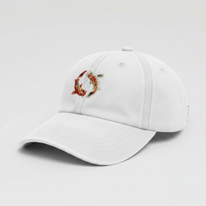 Adjustable Baseball 6 Panel Summer <b>Hat</b> <b>Flat</b> Brim Custom Logo Embroidery Vintage Wash Fashion 100% Acrylic OEM ODM - Product Image 3