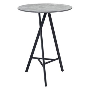 Hot Selling Modern Round Bar <b>Table</b> Metal Frame High Top <b>Table</b> For Cafe Restaurant Hotel Furniture Decor Use - Product Image 1