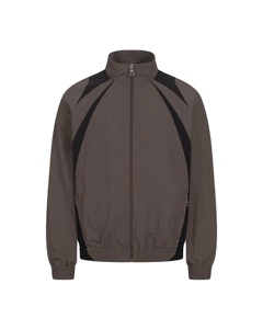 Customized Logo Polyester Winter Windbreaker <b>Jacket</b> Vintage Style High Street Stand Collar Windbreaker <b>Jacket</b> - Product Image 4