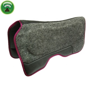 Gray <b>Memory</b> <b>Foam</b> Western Equestrian Saddle Pad - Product Image 2