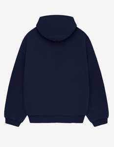 เสื้อฮู้ดวินเทจผู้ชายแบบซักแล้ว สีพื้น สไตล์ลำลอง เสื้อกันหนาว สตรีทแวร์ สไตล์ฤดูหนาว รับทำโลโก้ตามสั่ง ผู้ผลิต OEM ขายส่ง - Product Image 2
