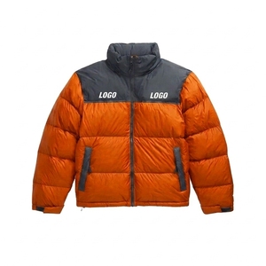 Warm Winter Men'<b>s</b> Hooded Puffer <b>Jacket</b> Cotton Filled Eco-Friendly Windproof Custom Logo OEM Wholesale - Product Image 1