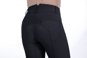 Pantalon d'équitation extensible 4 directions de haute qualité, leggings, collants, vêtements d'équitation en tissu technique au toucher doux - Product Image 5