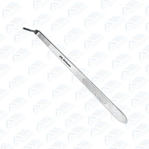 Couteaux d'opération d'instrument médical manche long en acier inoxydable 8.25 pouces manche de scalpel coudé 21 cm lame de scalpel chirurgical - Product Image 4