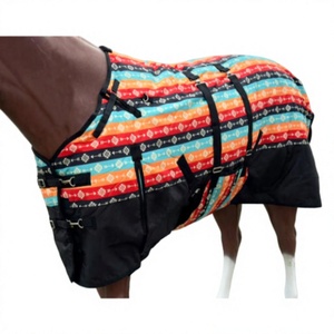 Manta Antimoscas para Caballos, de Algodón Puro, Transpirable, Impermeable, Manta de Protección Contra Moscas para Verano, Equipo Ecuestre - Product Image 5