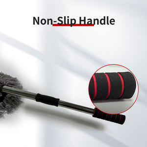 Spazzola spolverino retrattile <span class=keywords><strong>per</strong></span> auto-maniglia allungabile di 45-90cm con setole morbide, <span class=keywords><strong>per</strong></span> prese d'aria interne/cruscotti/<span class=keywords><strong>sedili</strong></span> - Product Image 4