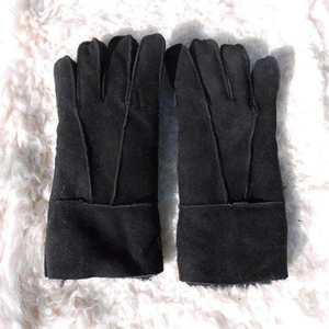 Gants d'hiver pour hommes en laine/acrylique de haute qualité, chauds, épais, faits à la main, de marque de luxe, compatibles écran tactile et détection par aiguille - Product Image 5