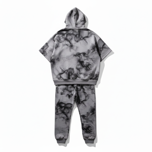 Chándal de hombre de alta calidad, 100% algodón, diseño personalizado, peso pesado, estampado, venta al por mayor. - Product Image 3