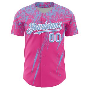 Maillot de baseball sublimé OEM, entièrement boutonné, 100 % coton biologique, manches courtes, antibactérien, logo frontal, toutes saisons, tenue d'équipe - Product Image 6