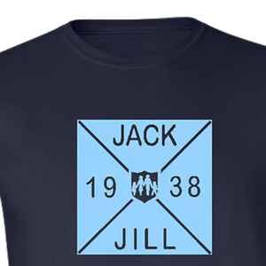 แจ็คแอนด์จิล ครอสซิ่งเสื้อยืดกราฟิกผ้าฝ้ายแขนสั้นลำลองผู้ชายฤดูร้อนเสื้อยืดพิมพ์ลายแฟชั่นยอดนิยม - Product Image 4