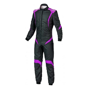 Trajes de Carreras de Karts Sublimados, Ropa Deportiva de Secado Rápido, Poliéster Impermeable, Panel Antiviento para Karting y Motociclismo - Product Image 1