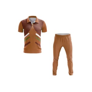 Uniforme de cricket personnalisé grande taille de qualité supérieure, nouvelle arrivée, style classique, tenue d'équipe respirante, imprimée, 100 % polyester - Product Image 2