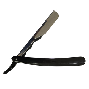 Disposable Straight <b>Razor</b> Stainless Steel <b>Blade</b> Plastic Handle <b>Single</b> <b>Blade</b> Manual Shaving <b>Razor</b> for Barber Shop Use Male - Product Image 2