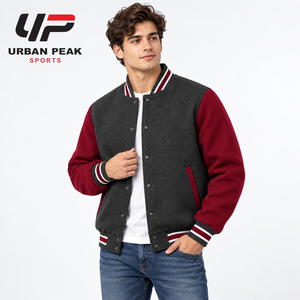 Veste de baseball classique en tissu doux avec fermeture à boutons-pression et coupe décontractée pour un style et un confort au quotidien. - Product Image 5