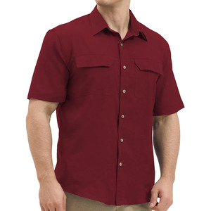 Camisas de Pesca Elegantes y de Alta Calidad, Ropa de Exterior de Algodón, Camisas de Pesca con Logotipo Personalizado para Hombre - Product Image 1