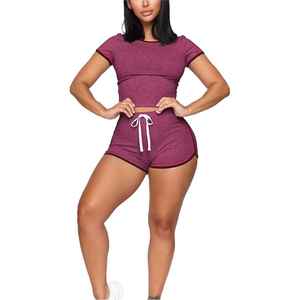 ชุดเซ็ตฤดูร้อนสองชิ้นลายมัดย้อมสุดฮิต เนื้อผ้านุ่มเบาสบาย ระบายอากาศได้ดี ทรงหลวมใส่สบาย เหมาะสำหรับผู้หญิง - Product Image 4