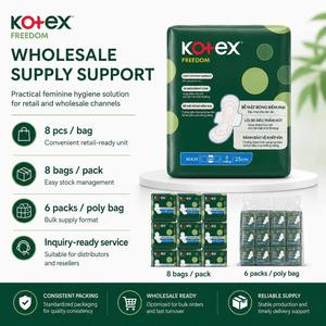 <b>Kotex</b> Freedom Maxi Wing 23cm Sanitary Napkins | Comfortable Protection Feminine Care - Product Image 4