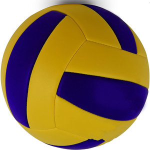Ballon de volley-ball en PU souple imperméable de haute qualité pour les jeux en intérieur, en extérieur, sur la plage, l'entraînement en salle de sport et l'utilisation récréative, fabriqué au Pakistan - Product Image 2