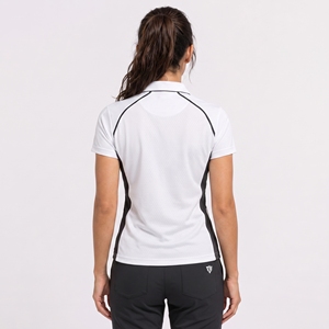 Polo respirant pour femme offrant un confort doux, un style classique et des performances durables pour les garde-robes quotidiennes. - Product Image 2