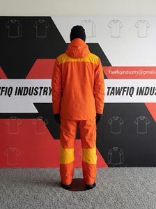 Combinaison de ski pour homme adulte, imperméable, respirante, coupe-vent, avec isolation en polaire Tex et fermeture éclair - Vente en gros - Product Image 6