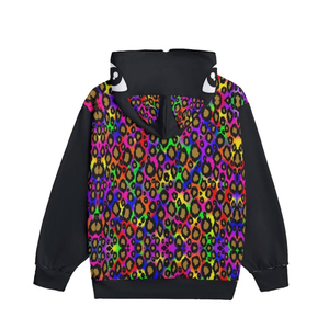 Sweat à capuche Y2K Premium imprimé avec fermeture éclair intégrale pour homme, en coton thermique doux, style streetwear, vente en gros USA, fournisseur B2B de sweats oversize - Product Image 4