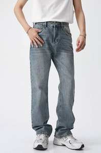 Pantalones Vaqueros de Moda al por Mayor para Hombre, Corte Holgado, Alta Calidad, Pantalones de Calle Populares para Hombre - Product Image 2