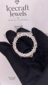 ตัวเรือนนาฬิกาอัปเกรดหรูหราพร้อมการติดตั้งหินเพชร VVS Moissanite ระดับพรีเมี่ยม - Product Image 5