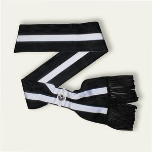 Elegantes y de alta calidad, las bandas de regalia masónica bordadas de estilo único más vendidas para la venta. - Product Image 4