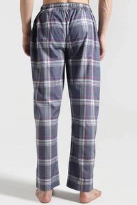 Vintage <b>Men</b> Flannel Solid Pajama <b>Pants</b> 100% Cotton Casual Soft <b>Lounge</b> Trouser with Adjustable Drawstring Comfy Nightwear - Product Image 4