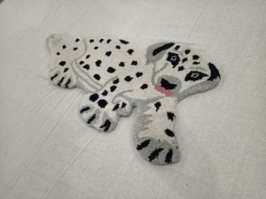 Handmade Dog Shaped Kids phòng thảm động vật dệt chần thảm cho vườn ươm & phòng chơi trang trí nội thất - Product Image 4
