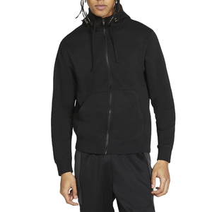 Sudadera con capucha y cremallera para hombre, 100% algodón, forro polar de invierno con cremallera estampada, talla XS, suministro al por mayor, térmica - Product Image 4