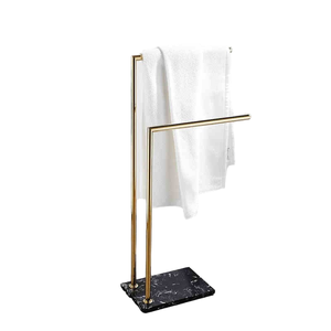 Elegante Soporte Metálico para Toallas con Diseño Minimalista y Construcción de Acero Resistente al Óxido - Product Image 6