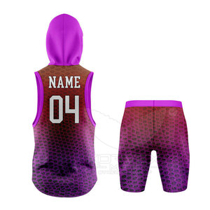 Uniforme Profesional de Flag Football, 100% Poliéster, Tejido Transpirable, Ajuste Flexible, Gráficos Personalizados del Equipo, Impresión por Sublimación - Product Image 2